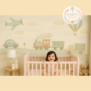 murales de viajes y caminos para niñas papel tapiz para murales de habitaciones decoración de pared