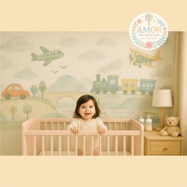murales de viajes y caminos para niñas papel tapiz para murales de habitaciones decoración de pared