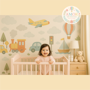 murales de viajes y caminos para niñas papel tapiz para murales de habitaciones decoración de pared