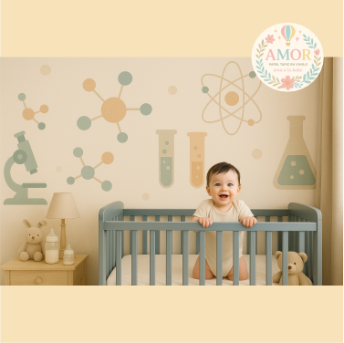 murales Ciencia para niños papel tapiz para murales de habitaciones decoración