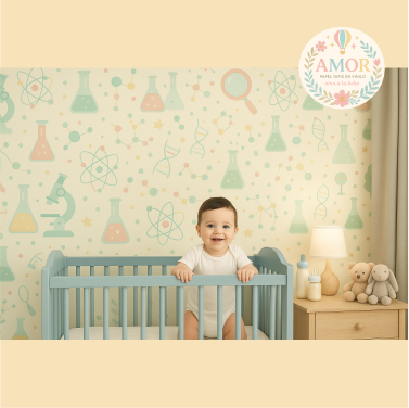 murales Ciencia para niños papel tapiz para murales de habitaciones decoración