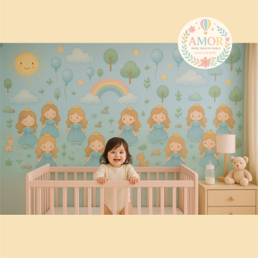 murales de princesas para niñas papel tapiz para murales de habitaciones decoración